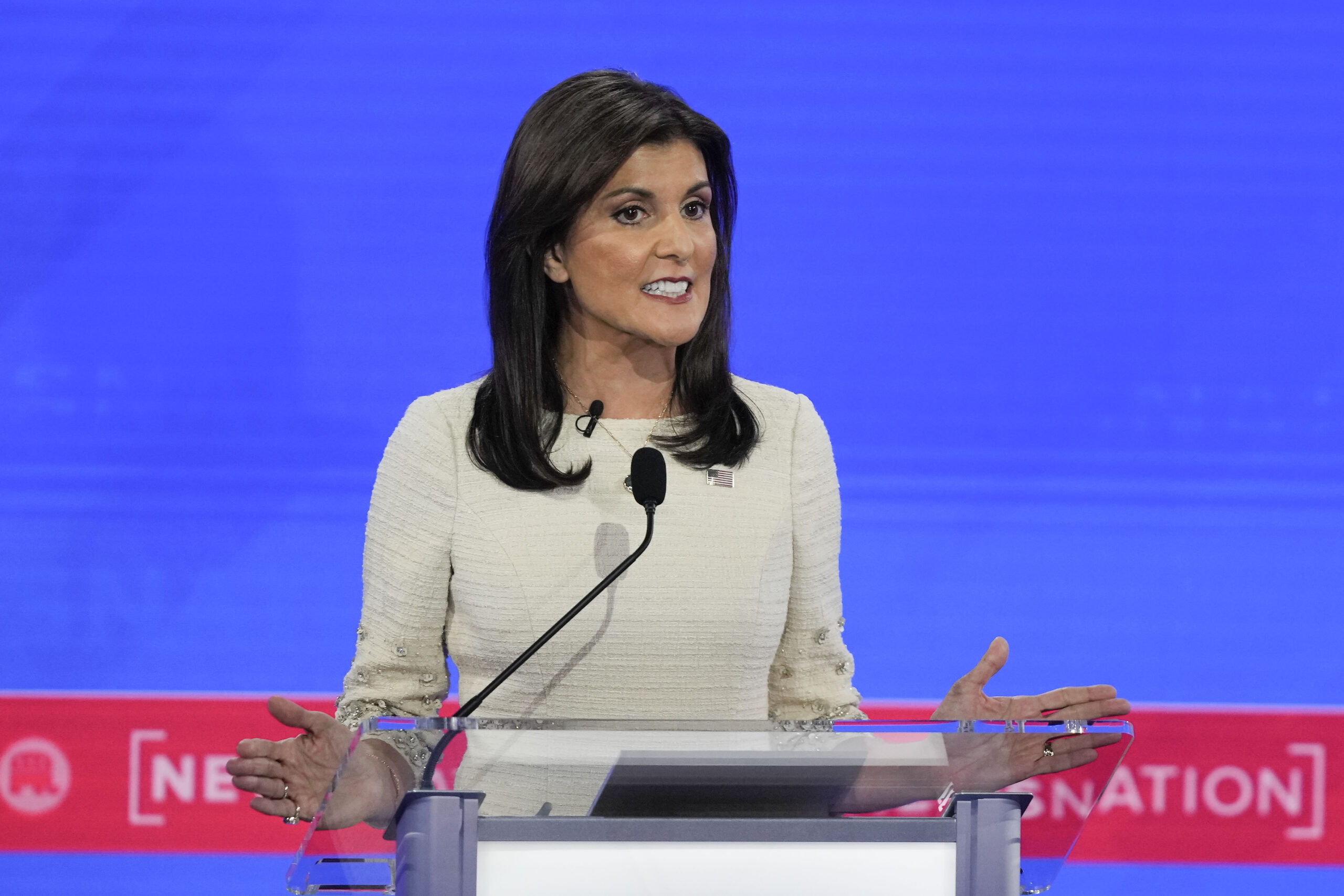 Nikki Haley and Ron DeSantis battle against Trump vice president slot