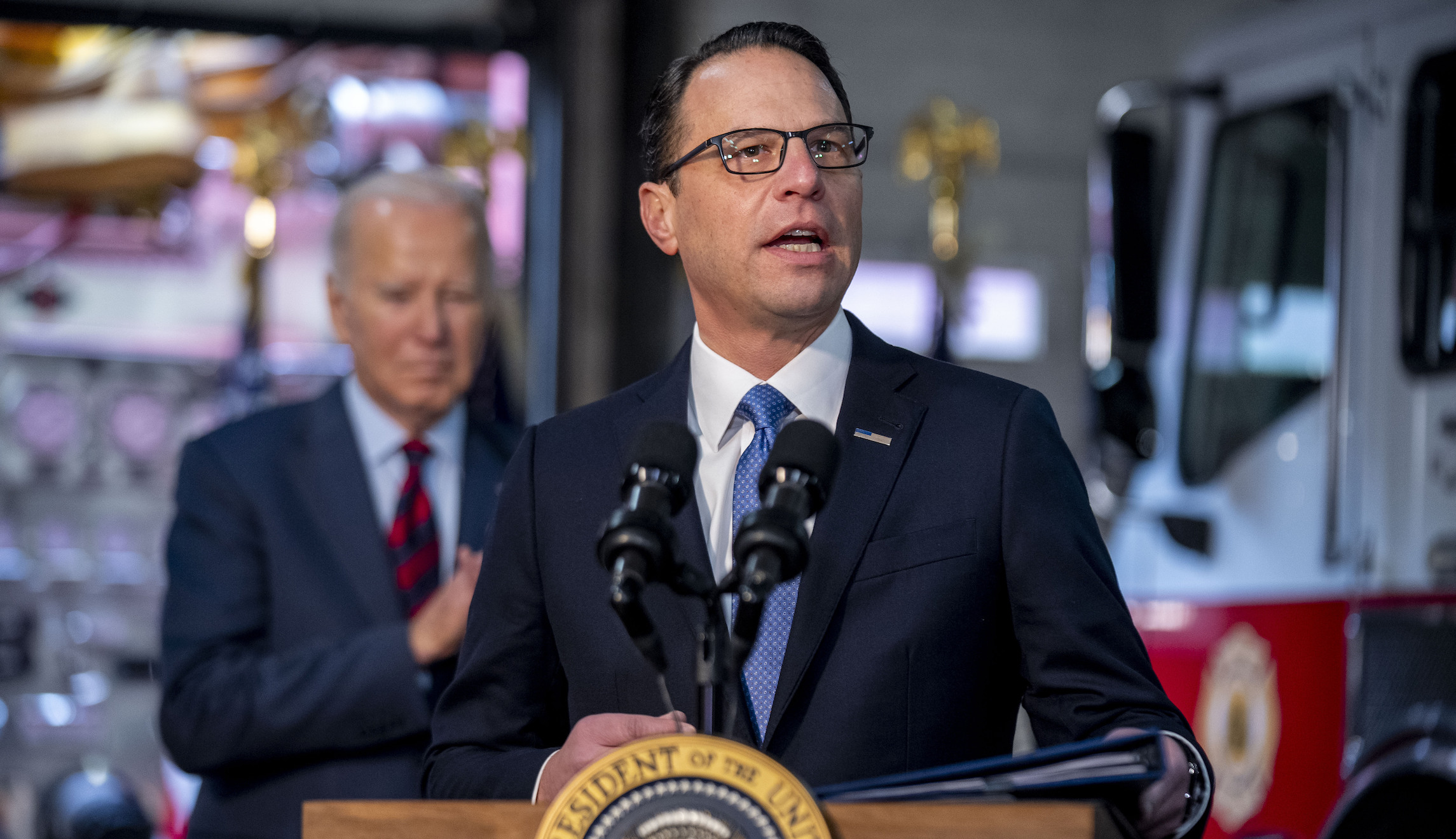 Lagging Biden leans on popular Gov. Josh Shapiro for boost in critical Pennsylvania