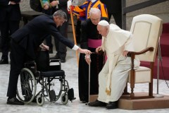 Pope Francis says he wants to be buried outside the Vatican with simplified ceremony