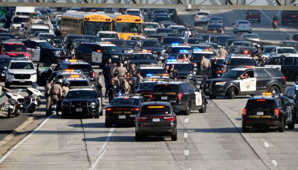 Jewish protesters shut down LA freeway in call for Gaza ceasefire
