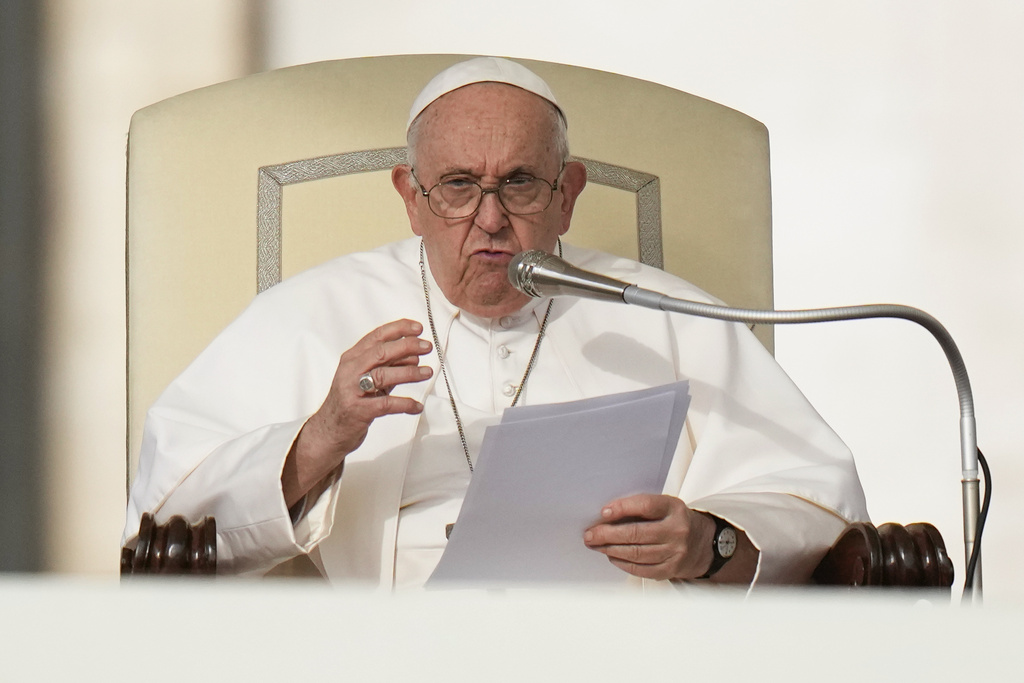 Pope says gay people can receive blessings: ‘No intention to legitimize anything’