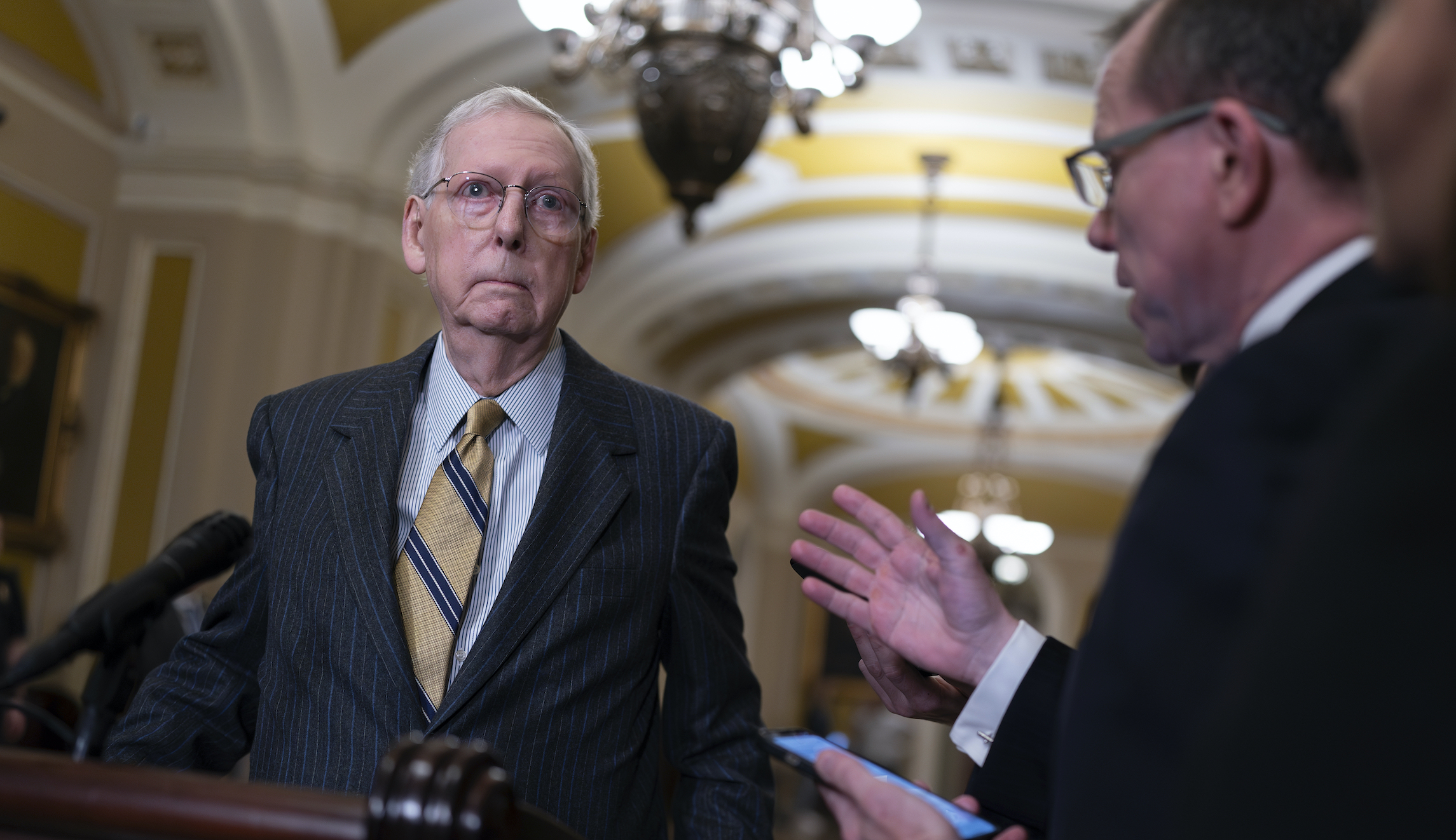 McConnell invokes Trump appointment of wife in response to anti-immigrant rhetoric