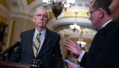 McConnell invokes Trump appointment of wife in response to anti-immigrant rhetoric