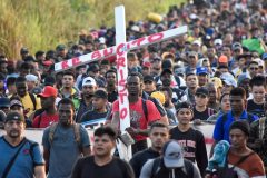 Thousands of immigrants head toward border as Blinken and Mayorkas travel to Mexico for help