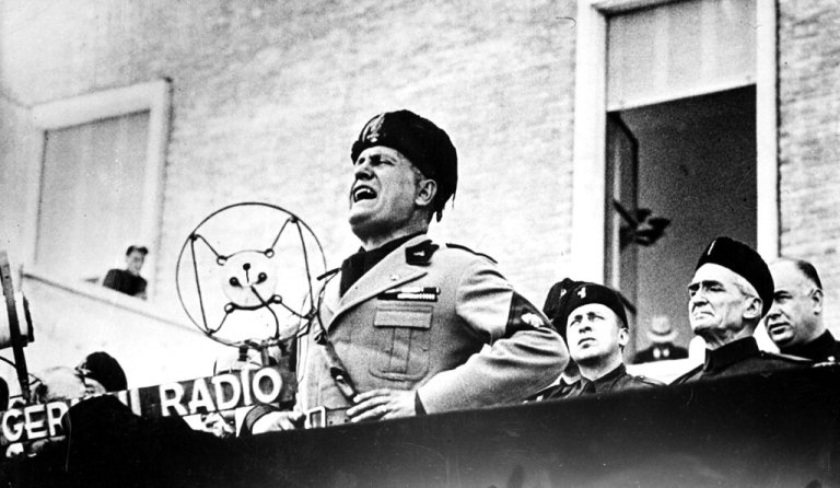 Liberal Media Scream: MSNBC calls GOP the party of il Duce