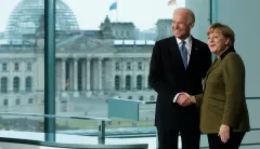 Biden and Germany vow to protect Ukraine in enabling completion of Nord Stream 2 pipeline