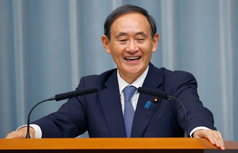Yoshihide Suga on path to become next prime minister of Japan