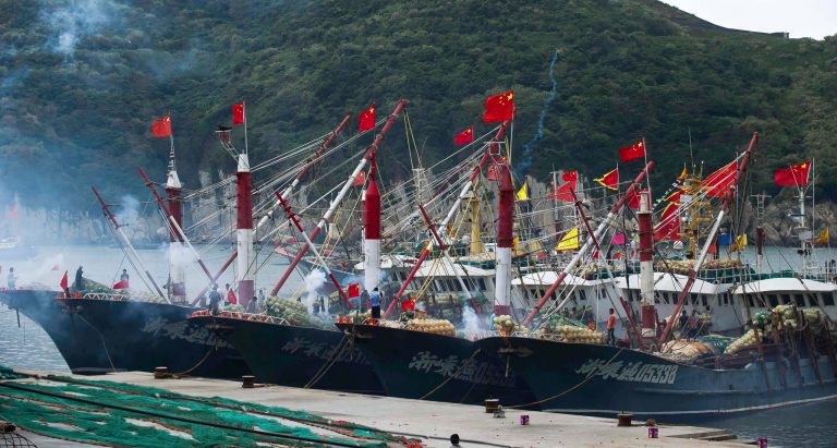 China’s maritime fleet uses predatory fishing practices to feast on smaller countries