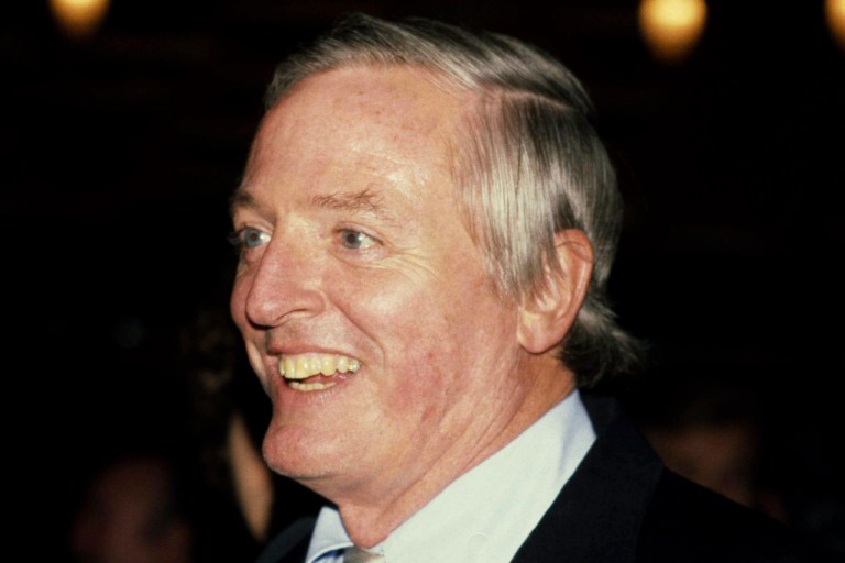 William F. Buckley, Jr., is shown at the Yacht Club, Feb. 24, 1981. 
