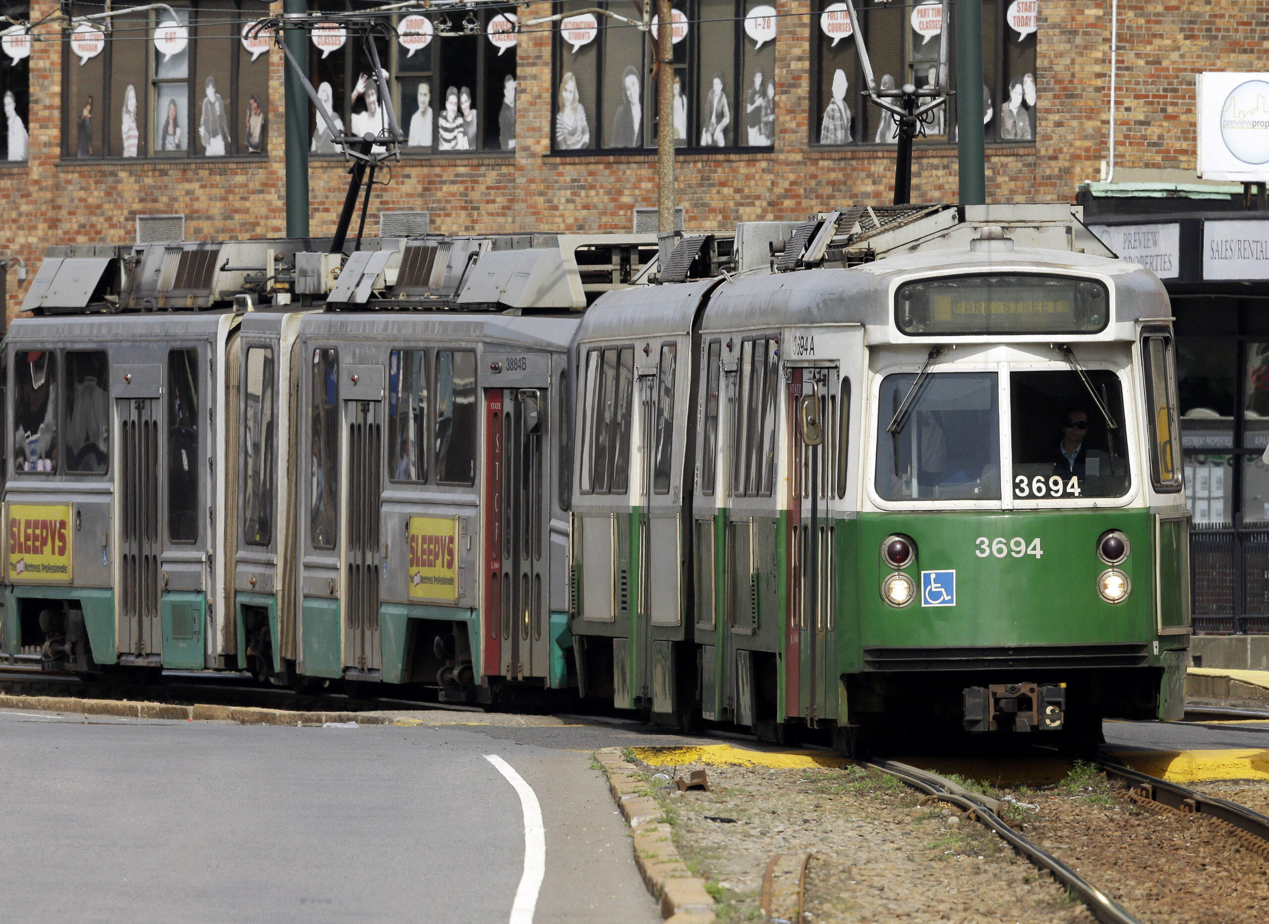 At least 23 injured in Boston trolley collision
