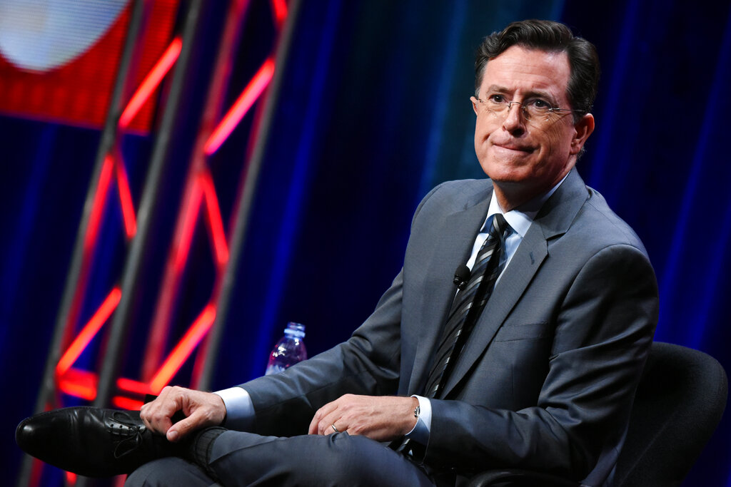 Stephen Colbert addresses arrests of production crew by Capitol Police
