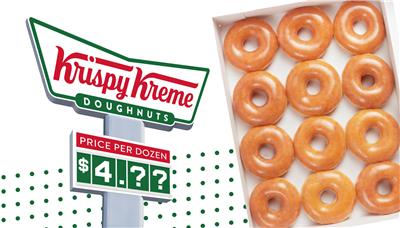 Dollars to doughnuts: Krispy Kreme to match price of glazed treat to national gas prices