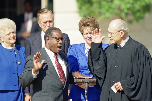 After 30 years, Clarence Thomas now ‘the most important justice’