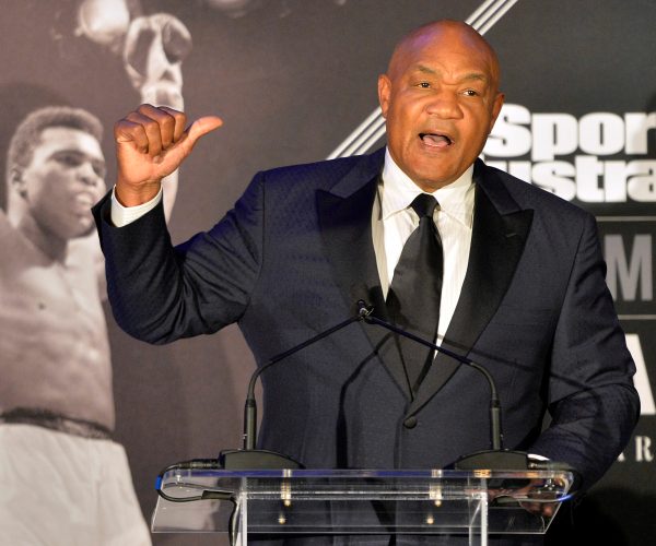 George Foreman expresses patriotism amid athletes’ protest of US flag