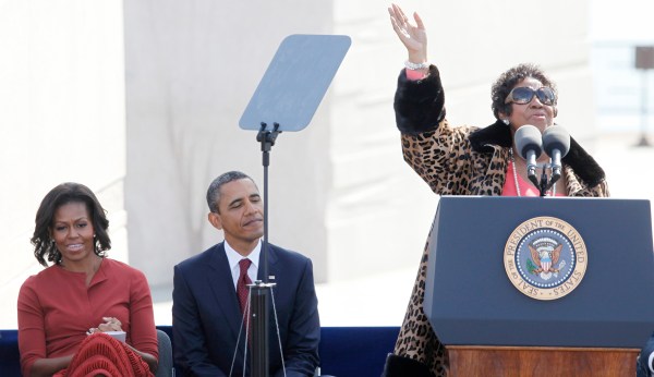 Obamas on Aretha Franklin: ‘Every time she sang, we were all graced with a glimpse of the divine’