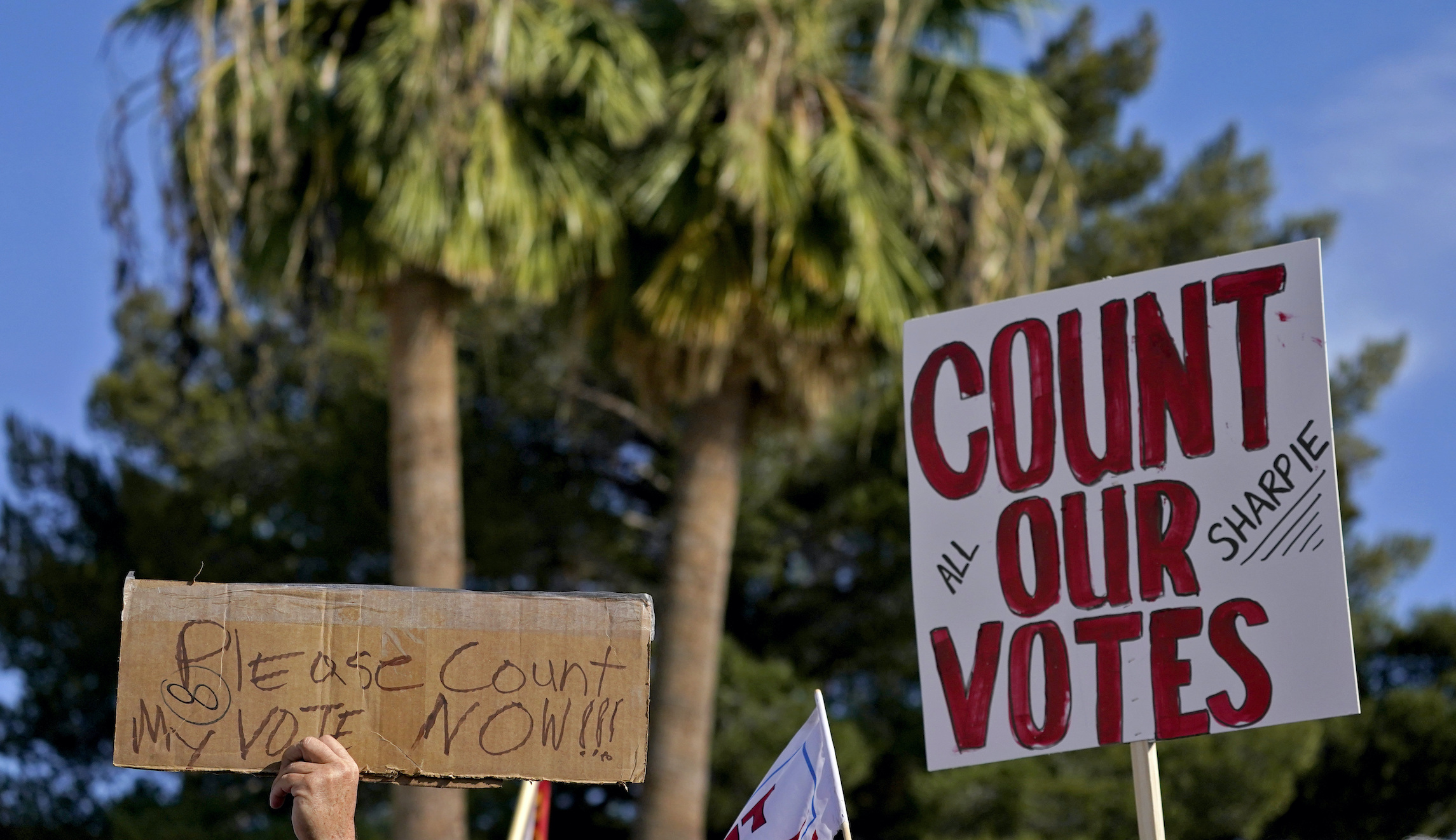 Holdout news decision desks call Arizona for Biden