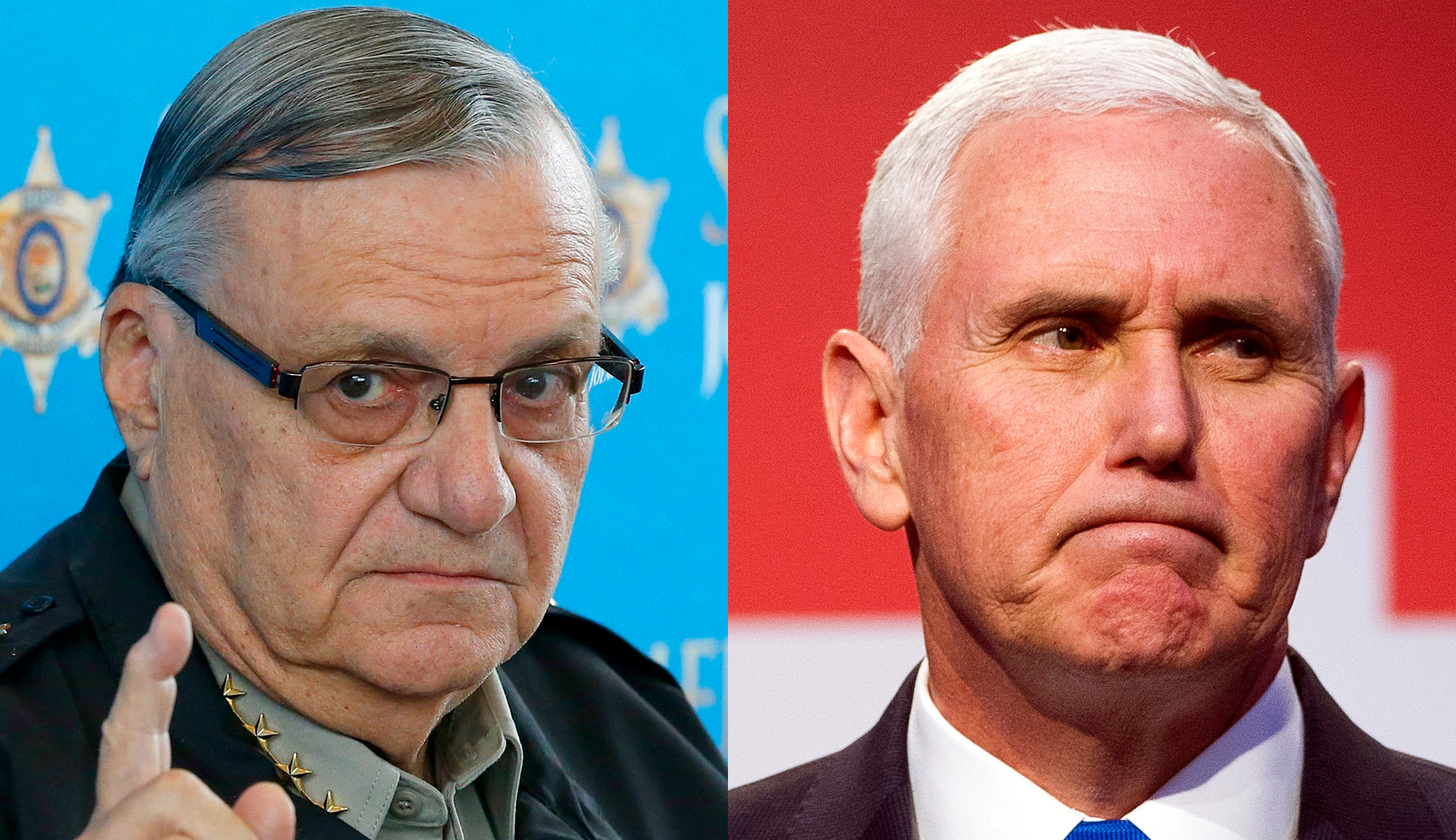 Mike Pence deserves every bit of criticism for his praise of Joe Arpaio