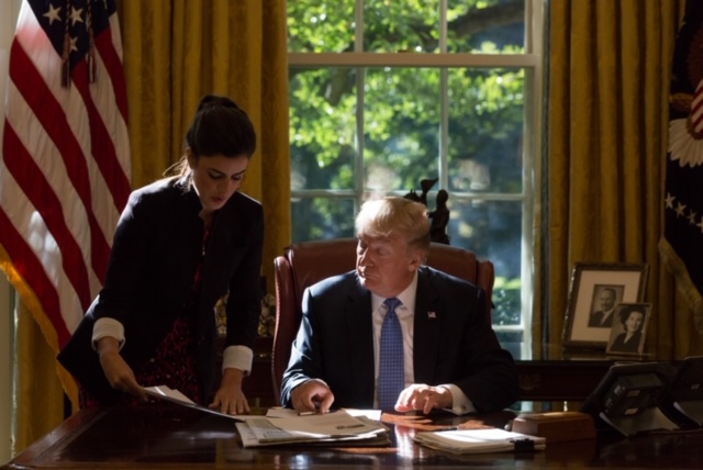 Ousted aide rips media’s ‘hate’ of Trump, mocks press ethics