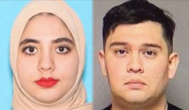 Mena Dyaha Yousif (left) and Jose Felan, Jr., (right) are seen.