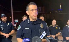 Police arrest one of two in Austin mass shooting that wounded 14