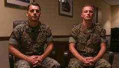 Marine sergeants honored for bravery in Las Vegas mass shooting