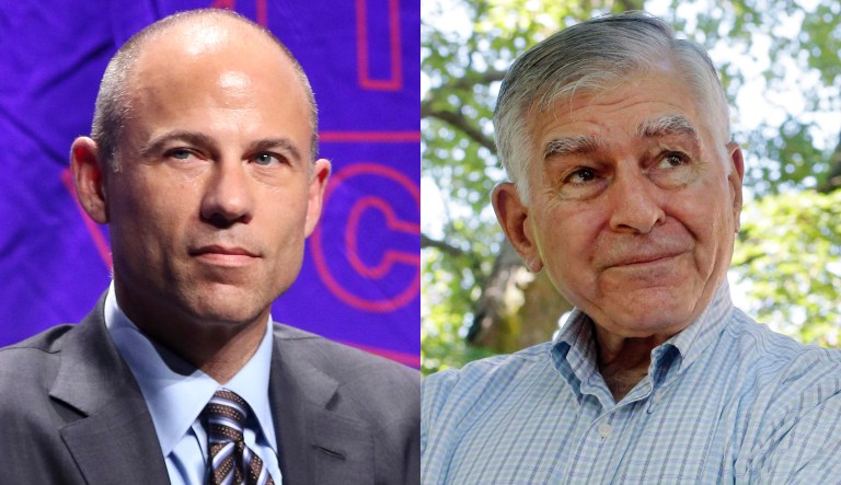 Michael Avenatti participates in the "How To Beat Trump: Kathy Griffin Interviews Michael Avenatti" panel at Politicon at the Los Angeles Convention Center on Saturday, Oct. 20, 2018, in Los Angeles.