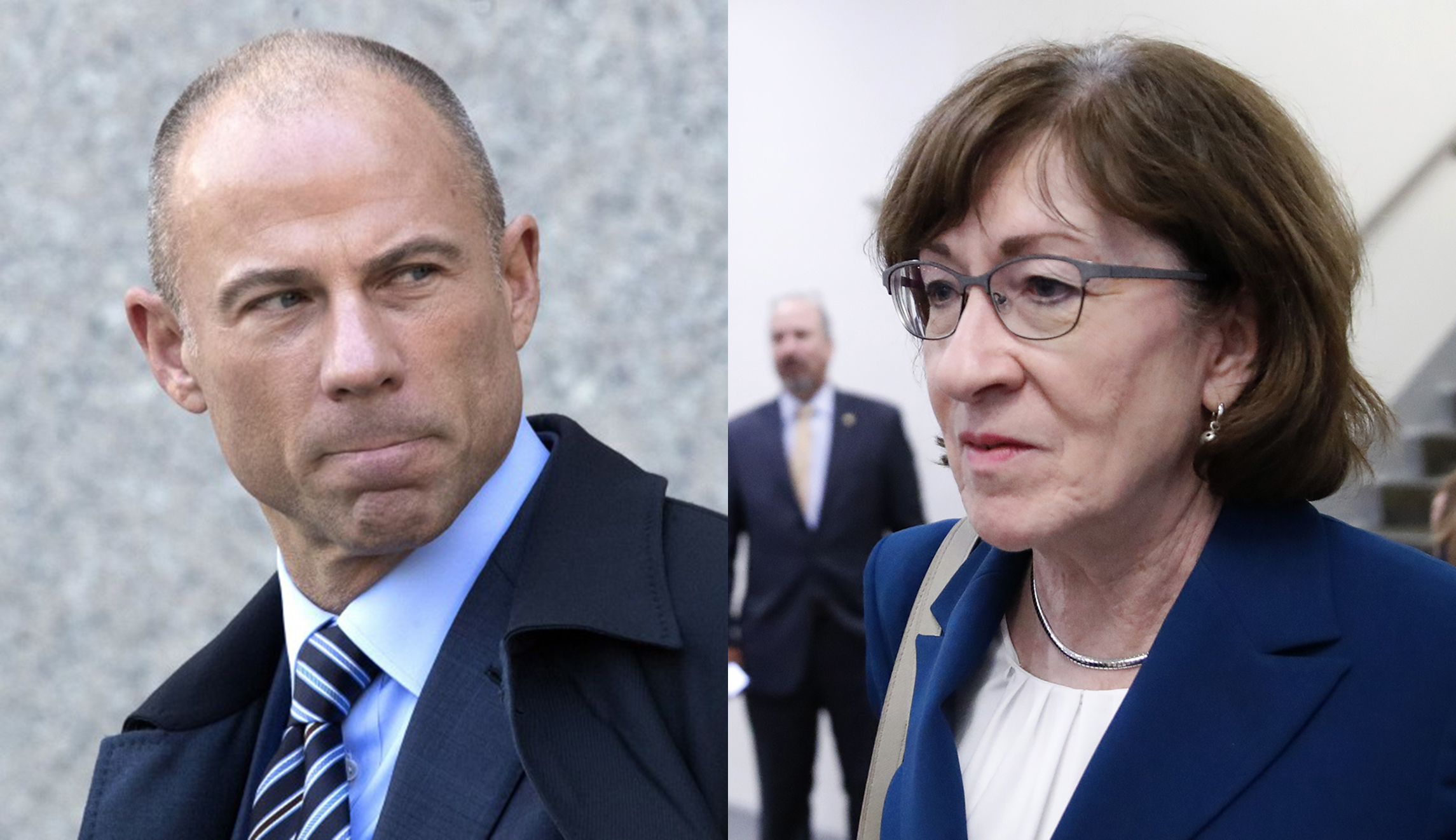 Michael Avenatti declares war on Susan Collins