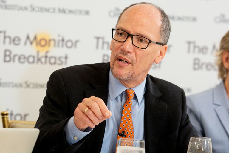 Democratic Party Chairman Tom Perez, in Nov. 2018, is already looking at a 2020 presidential primary debate plan.