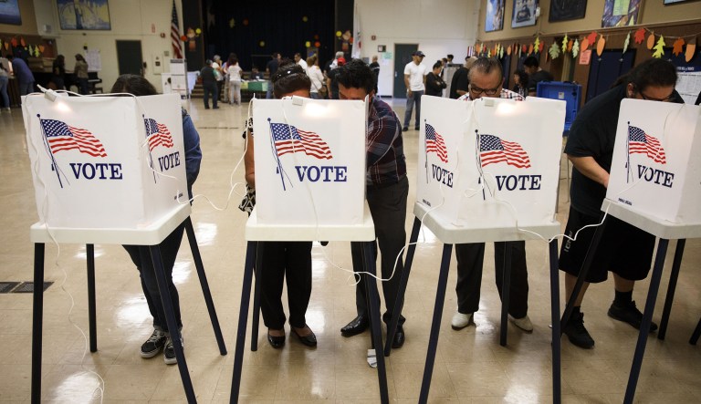 Russia targeted 21 state election systems last year, Department of Homeland Security and FBI officials told the Senate Intelligence Committee on Wednesday. (Patrick T. Fallon/Bloomberg)