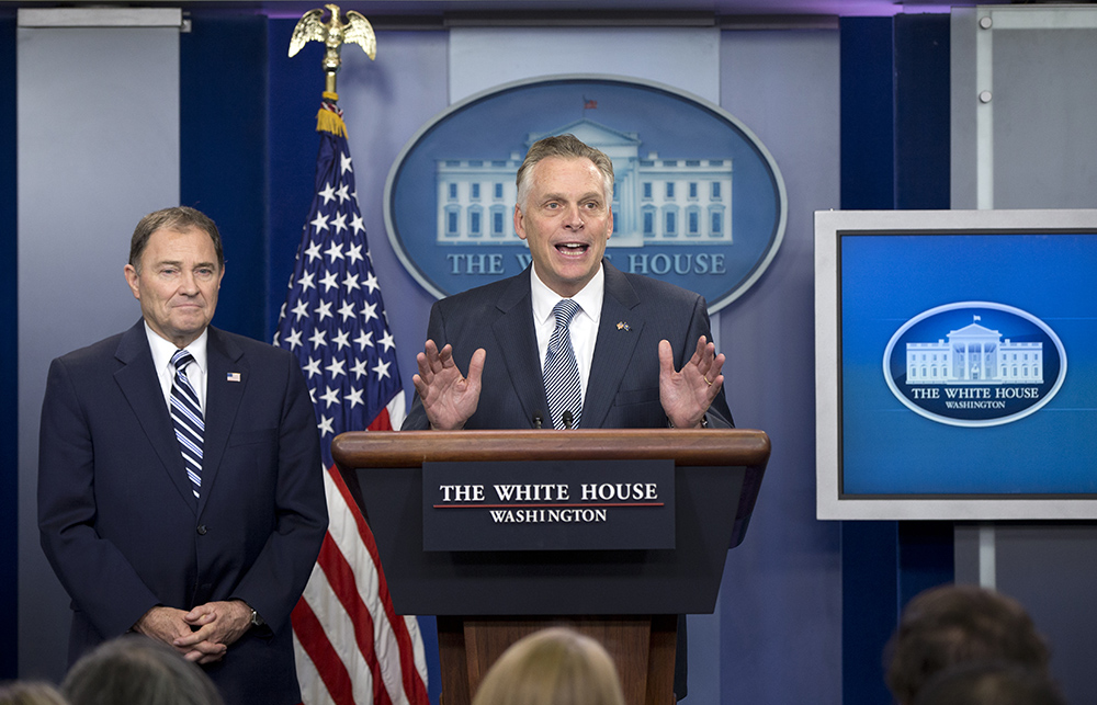 Virginia gov. dodges on whether he could be Clinton’s running mate