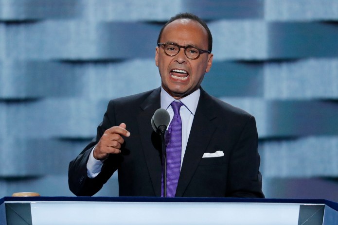 Rep. Luis Gutierrez, D-Ill., said Monday night that Donald Trump's plan to deport 11 million illegal aliens is a "sick, hateful fantasy." (AP Photo/J. Scott Applewhite)