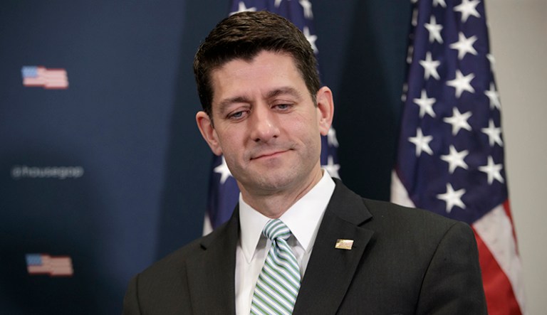 House Speaker Paul Ryan claimed Monday that Republicans won out over Democrats with a hike in defense spending included in a new comprehensive budget deal. (AP Photo/J. Scott Applewhite, File)