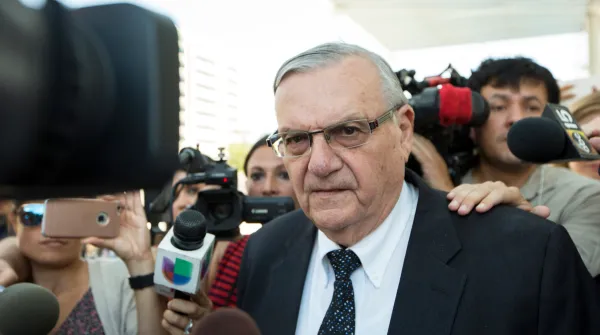Democrats whine about Trump’s ‘big middle finger to America’ pardon of Joe Arpaio