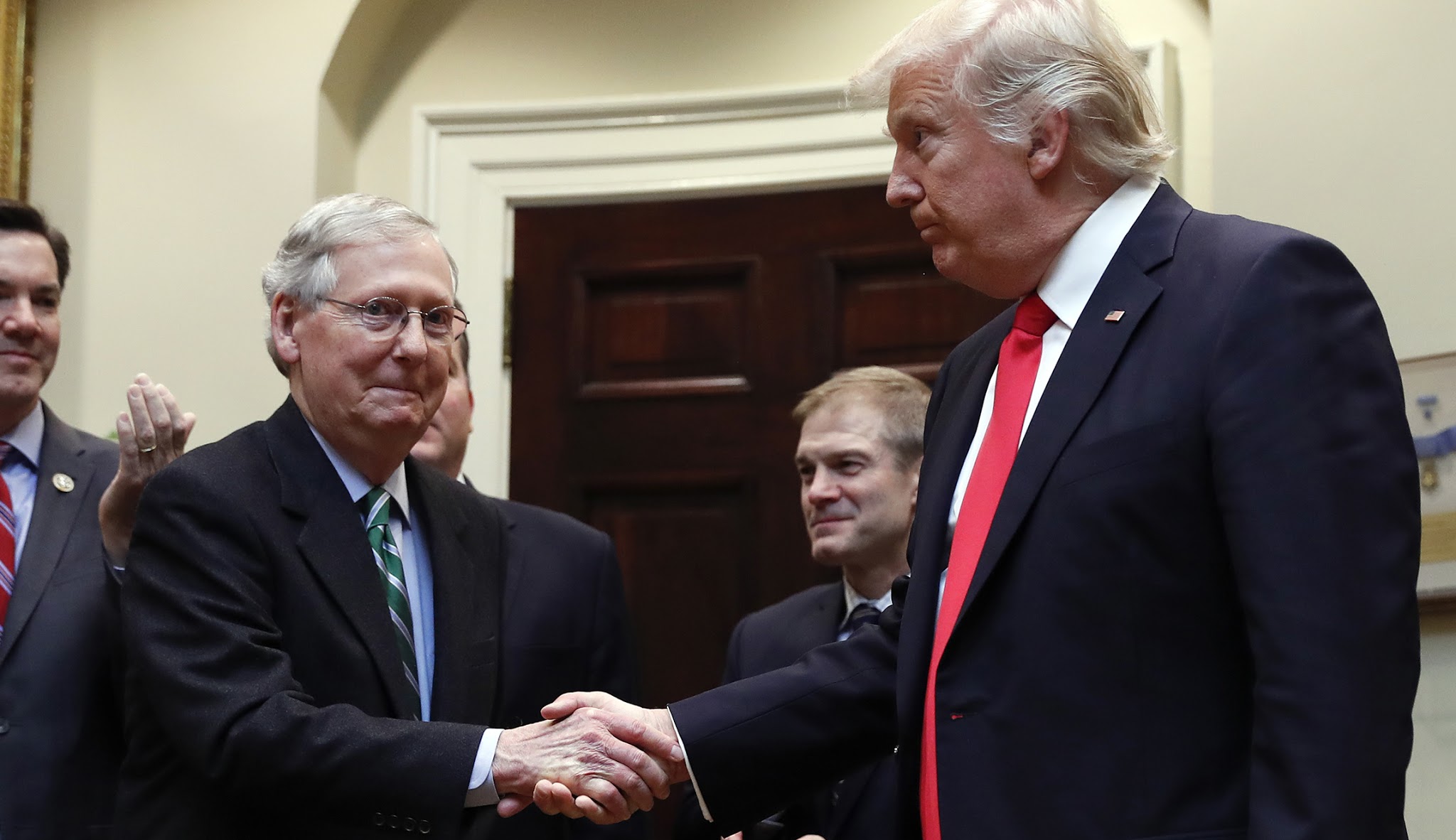 Mitch McConnell disputes Trump feud claim: ‘We are working together’