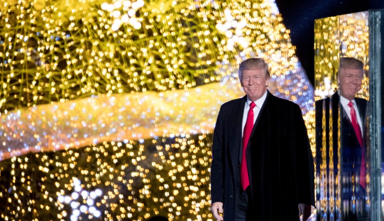 Naughty or nice Trump will always be here, so Merry Christmas, Mr. President, and Happy New Year! (AP Photo/Andrew Harnik)