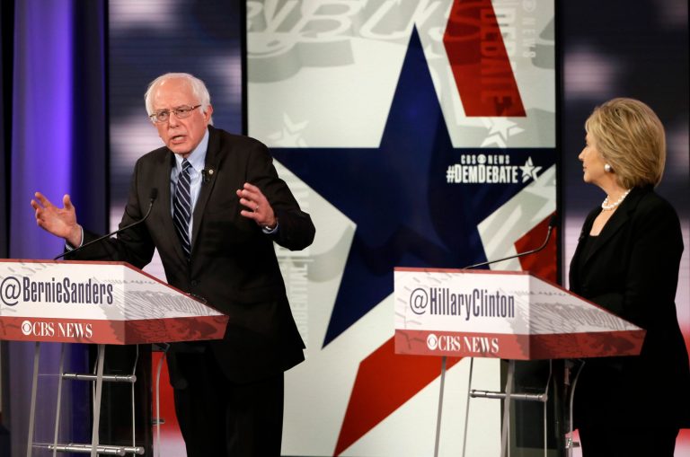 Sen. Bernie Sanders said Hillary Clinton's answer to questions about her Wall Street ties was 