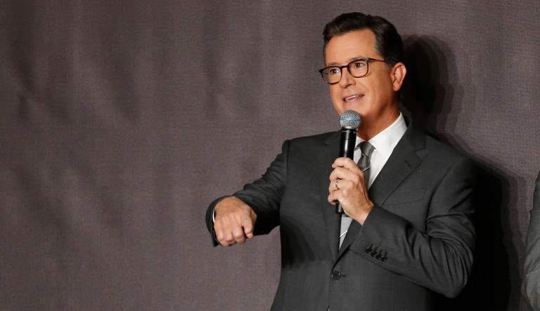 The Washington Examiner even got a shout out from Colbert. (Photo by Danny Moloshok/Invision for the Television Academy/AP Images)