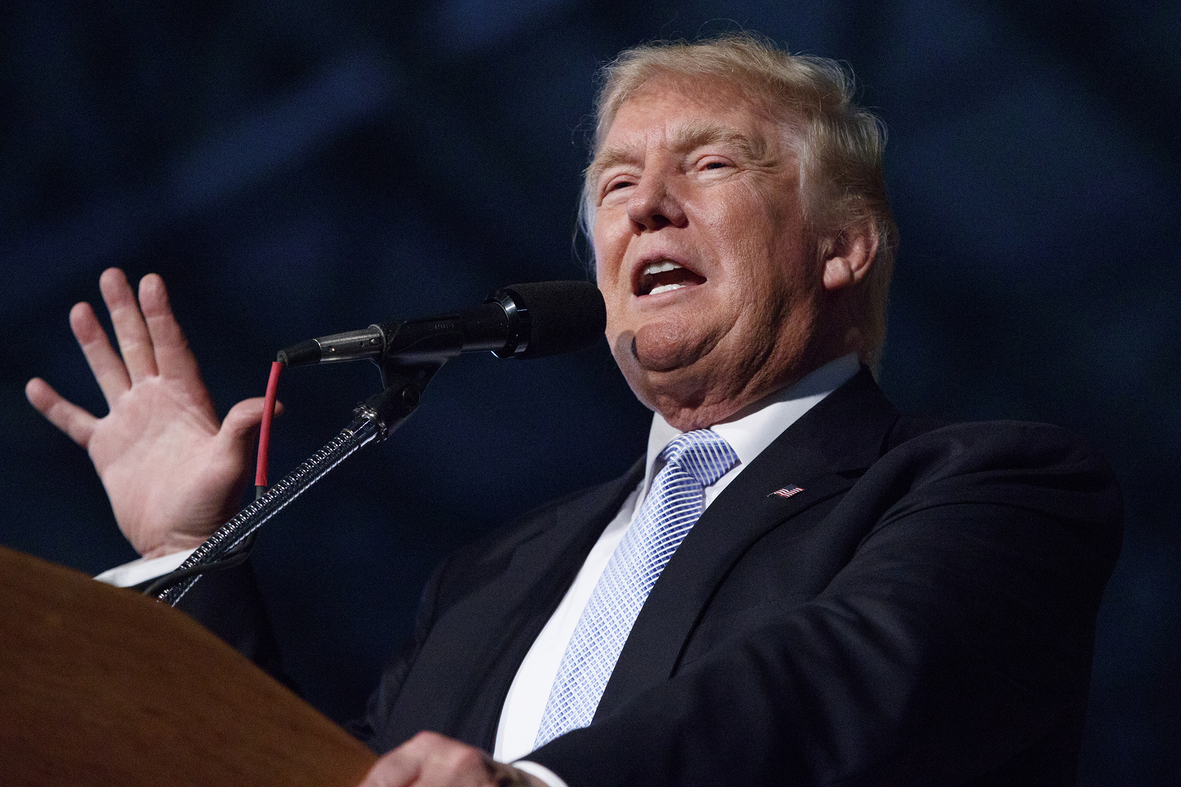 Unflappable Trump: ‘I’m actually having a great time’