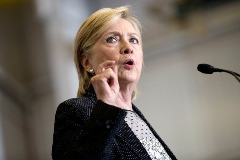 Hillary Clinton could well be elected president without ever having to answer questions that pin her down on her past actions and fabrications. (AP Photo)