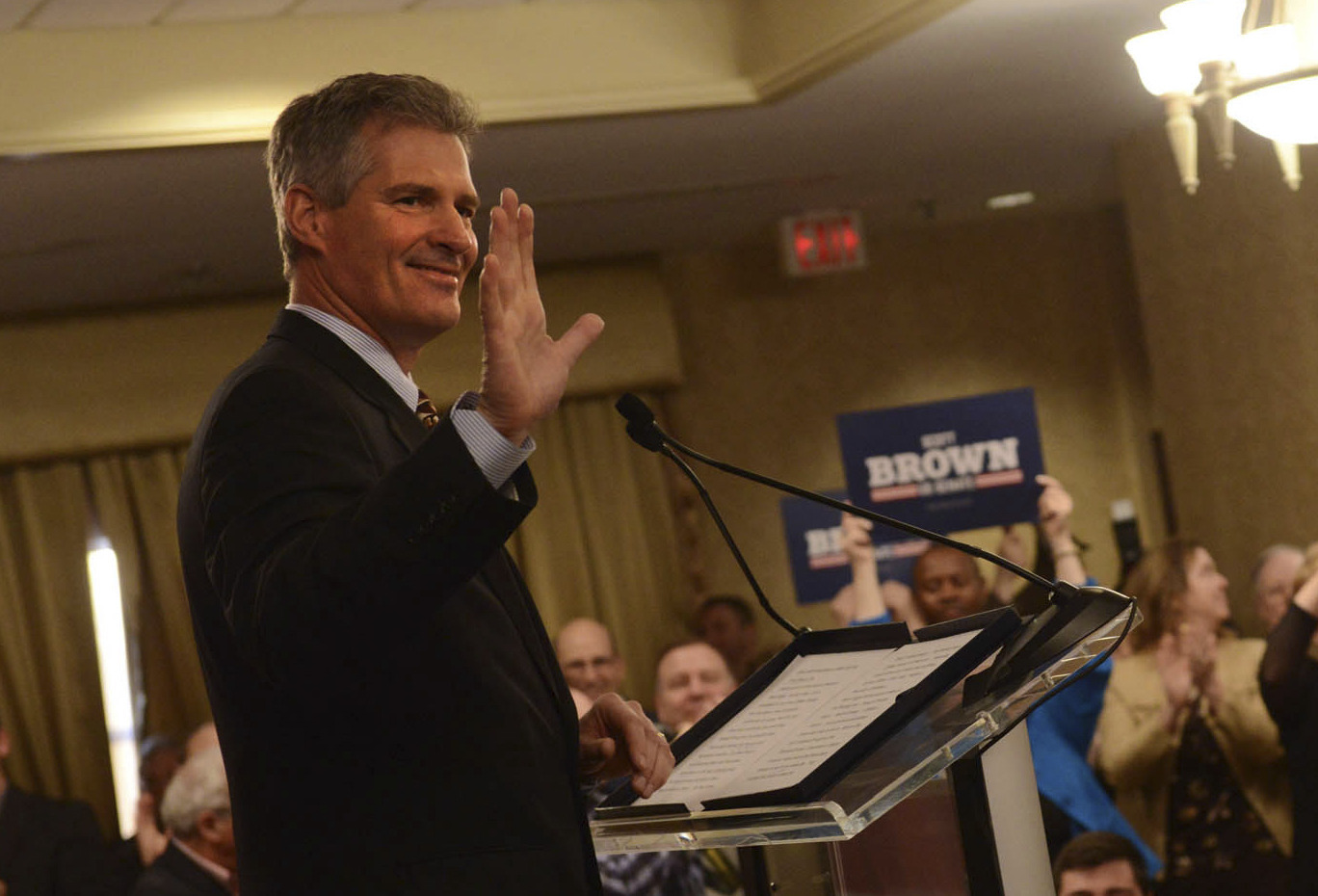 Is Scott Brown’s rise in New Hampshire a good omen for Republicans?