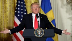 Trump on his high-turnover White House: ‘I like conflict’