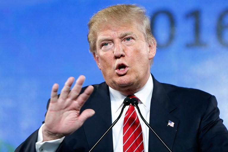 Presumptive Republican presidential nominee Donald Trump tweeted Friday morning that his 