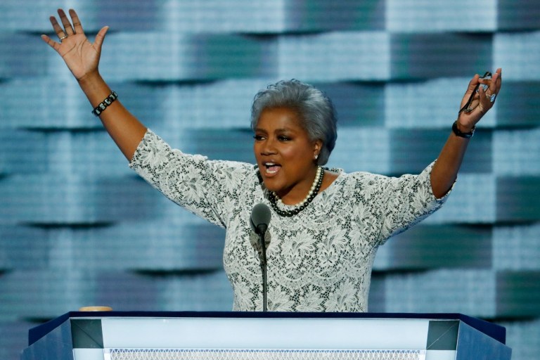 Donna Brazile, acting chair of the Democratic National Committee, vowed to serve as Hillary Clinton's 