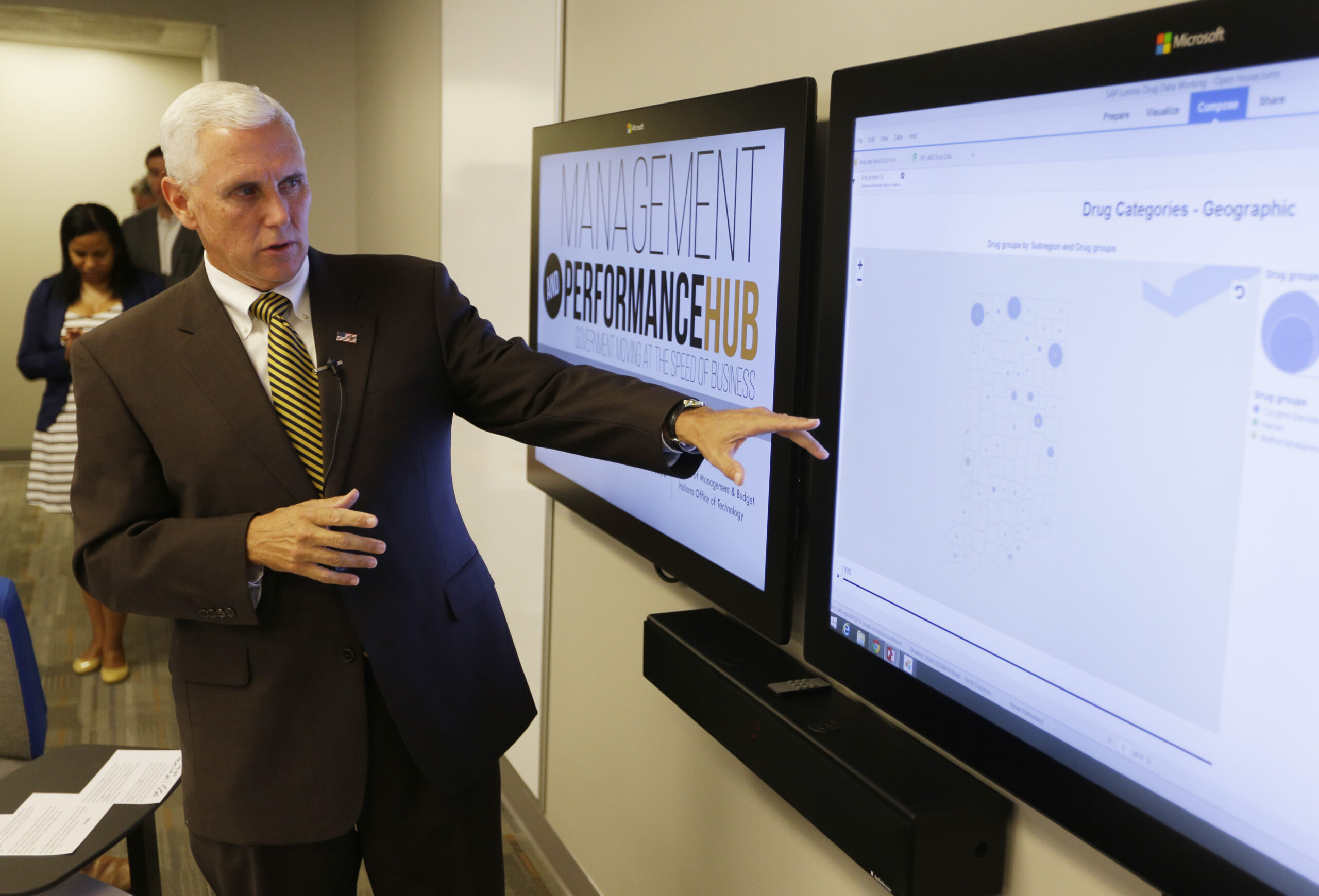 Does Pence want out of Medicaid expansion?