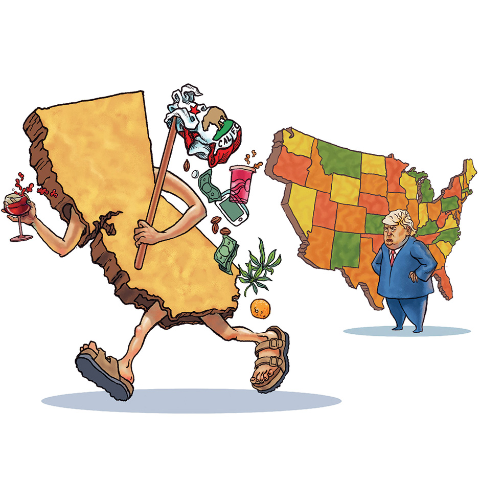 California Throws a Hissy Fit