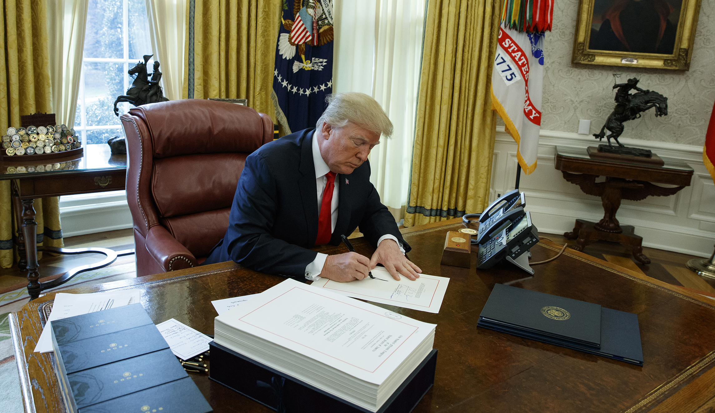Does Trump earn a passing grade for his first year as president?