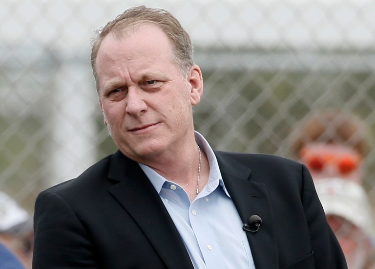 Baseball analyst and former Boston Red Sox pitcher Curt Schilling said he'd like to 