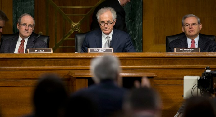 But the hesitant Republicans don't share Trump's doubts about the intelligence assessments. (AP Photo/Pablo Martinez Monsivais)