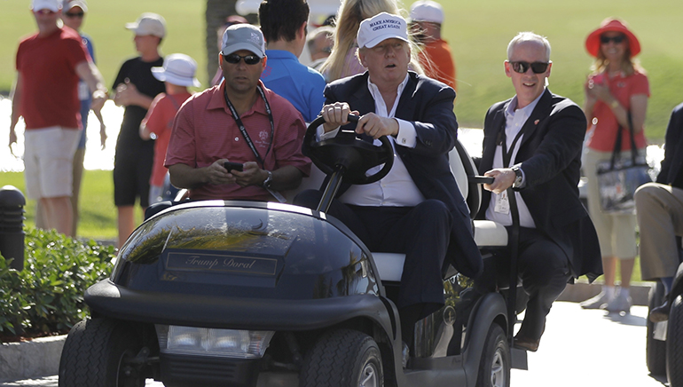 White House Correspondents’ dinner host Hasan Minhaj on Trump’s golfing trips: ‘Let the man putt-putt. Keep him distracted’