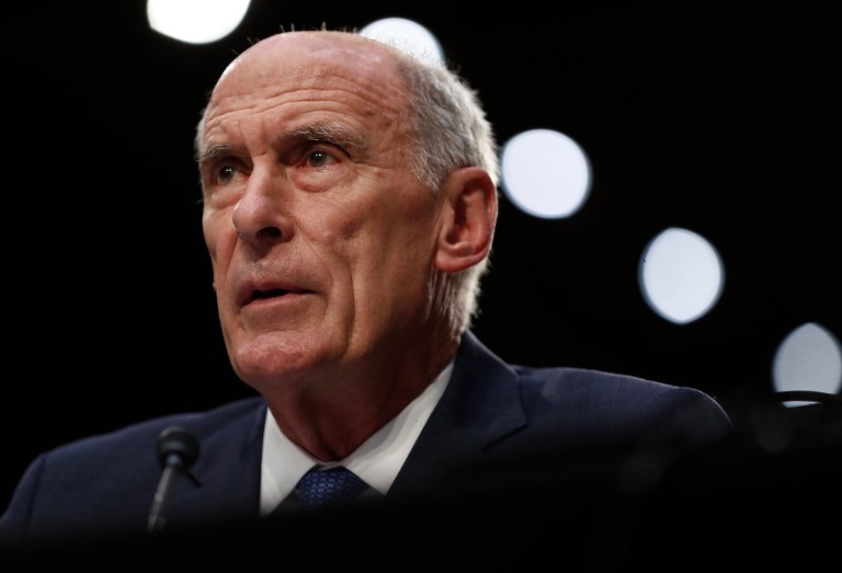 Coats told the Senate intelligence panel last Wednesday that he would not discuss a conversation he had with President Trump in an open hearing setting. (AP Photo/Carolyn Kaster)